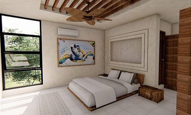 Venta Casa Moderna de 3 Recámaras con Alberca Privada en Tulum – Seguridad 24/7