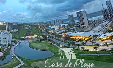 Departamento en  venta campo de golf Vidanta Acapulco Diamante