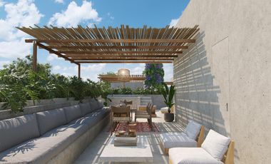 VILLA EN VENTA EN TULUM DE 3 HABITACIONES CON AMENIDADES Y ALBERCA