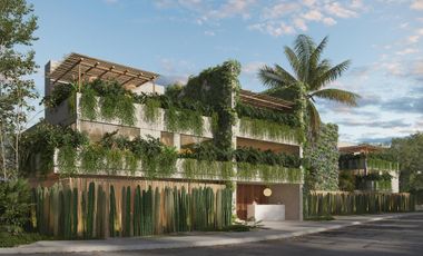 VILLA EN VENTA EN TULUM DE 3 HABITACIONES CON AMENIDADES Y ALBERCA