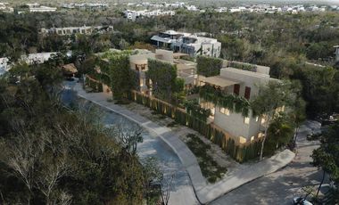 VILLA EN VENTA EN TULUM DE 3 HABITACIONES CON AMENIDADES Y ALBERCA