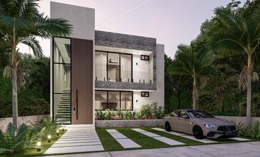 Villa Exclusiva En Tulum Country Club Con Alberca