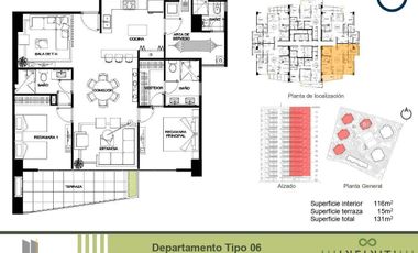 DEPARTAMENTOS EN VENTA INFINITI TORRE B1, MONTEBELLO, MERIDA.