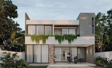 Casa de 4 recámaras en venta dentro de privada Nortemérida