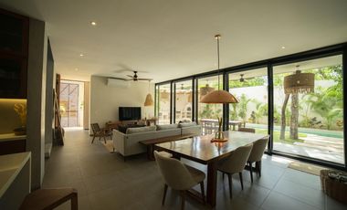 VENTA DE VILLA DE 4 RECAMRAS UBICADA EN TULUM A 15 MINUTOS DE LA ZONA HOTELERA