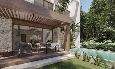 Villa De Lujo En Venta En  Tulum Country Club Con Alberca