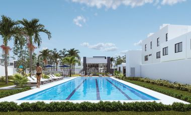 CASA EN VENTA EN CANCUN 3 HABITACIONES CON ALBERCA GYM SALÓN DE EVENTOS ASADORES ROI PLUSVALÍA