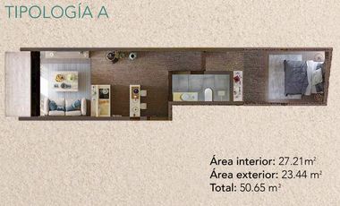 DEPARTAMENTO 1 RECAMARA/ FRENTE AL MAR/ PREVENTA FINANCIAMIENTO 24 MESES /MAHAHUAL/ PLUSVALIA/ ROI.