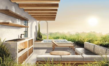 EN VENTA VILLA PENT HOUSE DE 4 HABITACIONES EN TULUM ALBERCA PRIVADA JACUZZI CERCA DEL MAR