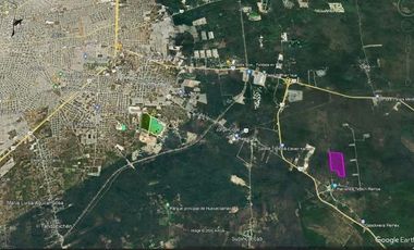 Terreno industrial en Acanceh