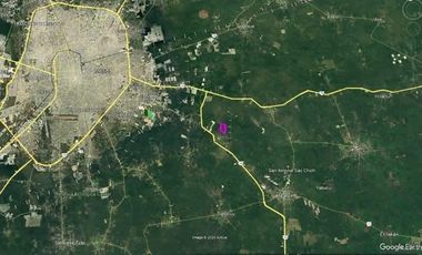 Terreno industrial en Acanceh