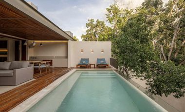 Casa en venta Tulum 4 recámaras con jardín privado y entrega inmediata