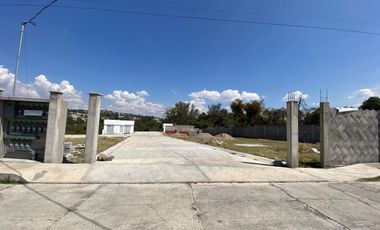 Venta de lotes en Fraccionamiento cerrado en San Pablo Apetatitlán, Tlaxcala