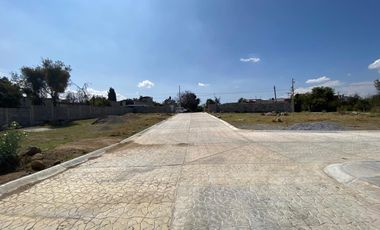 Venta de lotes en Fraccionamiento cerrado en San Pablo Apetatitlán, Tlaxcala