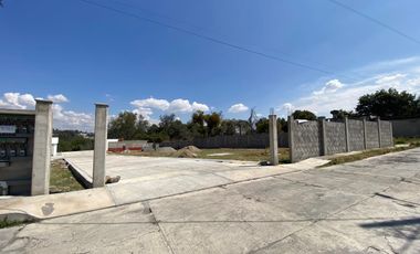 Venta de lotes en Fraccionamiento cerrado en San Pablo Apetatitlán, Tlaxcala