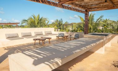 Penthouse en Bacalar de 3 habitaciones| Casa club | acceso a laguna | Alta rentabilidad y plusvalía