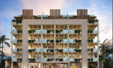 DEPARTAMENTO EN VENTA EN MAHAHUAL 2 HABITACIONES ALBERCA YOGA SPA BITCOIN