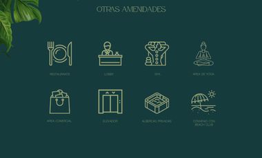 DEPARTAMENTO EN VENTA EN MAHAHUAL 2 HABITACIONES ALBERCA YOGA SPA BITCOIN