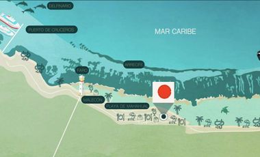 DEPARTAMENTO EN VENTA EN MAHAHUAL 2 HABITACIONES ALBERCA YOGA SPA BITCOIN