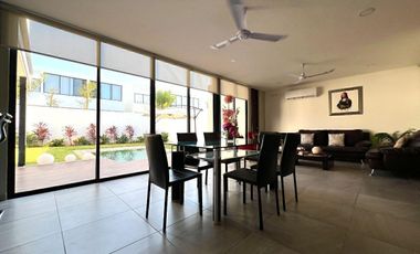 CASA EN VENTA EN PRIVADA TAMORA EQUIPADA, CONKAL.