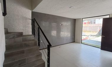 Preventa de casas con tres habitaciones, terraza y jardín en Tlaxcala.