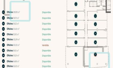 OFICINA EN VENTA COLONIA BUENOS AIRES ZONA MONTERREY SUR