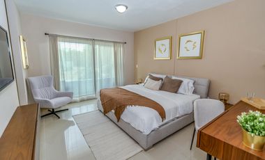 CASA EN VENTA EN PLAYA DEL CARMEN 3 HABITACIONES CON GYM, CASA CLUB ALBERCA, GRILL, PRIVADO