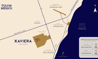 Preventa XAVIERA Departamentos Premium en Aldea Zamá, Tulum