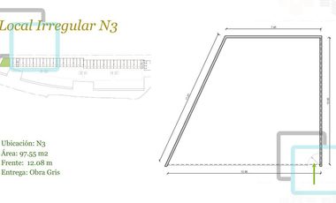 VENTA DE LOCALES PLAZA LOS OLIVOS ZONA CARRETERA NACIONAL SANTIAGO