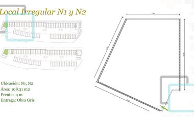 VENTA DE LOCALES PLAZA LOS OLIVOS ZONA CARRETERA NACIONAL SANTIAGO