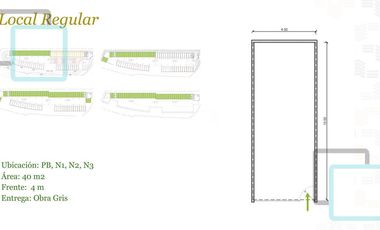 VENTA DE LOCALES PLAZA LOS OLIVOS ZONA CARRETERA NACIONAL SANTIAGO