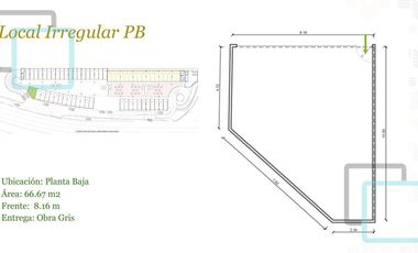 VENTA DE LOCALES PLAZA LOS OLIVOS ZONA CARRETERA NACIONAL SANTIAGO