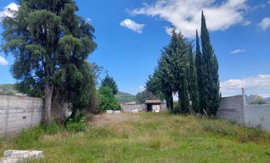Lote en venta en fraccionamiento semi residencial cerrado en San Marcos Tepeticpac, Tlaxcala