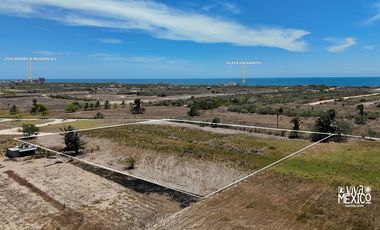 En venta Hectárea lotificada en Playa Palmarito, Puerto Escondido, Oaxaca