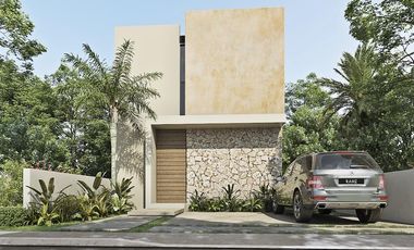 CASA EN VENTA EN RESIDENCIAL SAKCHE CON AMENIDADES, BACA YUCATAN.