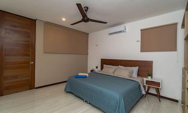 DEPARTAMENTO OLEA EQUIPADO Y AMUEBLADO EN VENTA, EN CHICXULUB, PUERTO.