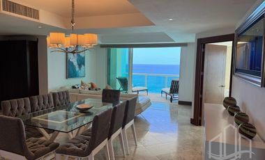 Renta departamento  frente al mar en ZH Cancun