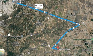 Terreno en Rancho o rancheria El Copetillo