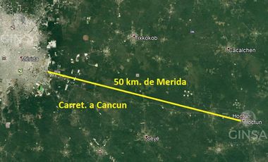 Quinta en Pueblo Hoctun