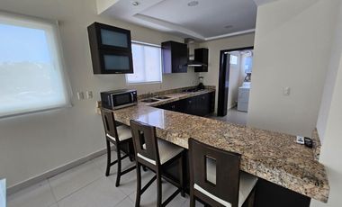 Departamento en renta anual en Isla Mazatlán, Marina
