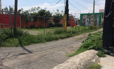 Terreno en venta en colonia ex hacienda Castillotla