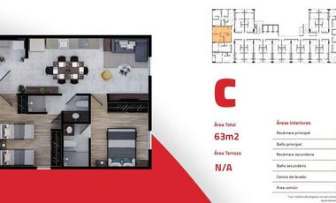 Departamentos/ Locales en Venta en el Centro de Monterrey, N.L