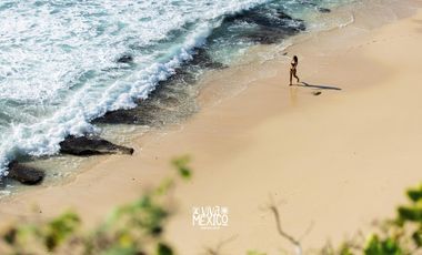 Terreno frente a Playa El Puertecito – Oportunidad de inversión en la Costa de Oaxaca