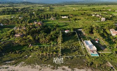 Terreno frente a Playa El Puertecito – Oportunidad de inversión en la Costa de Oaxaca