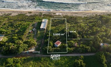 Terreno frente a Playa El Puertecito – Oportunidad de inversión en la Costa de Oaxaca