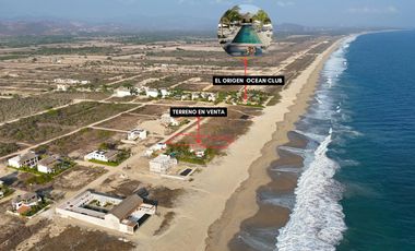 VENTA DE TERRENO FRENTE  A PLAYA PALMARITO, BAJOS DE CHILA, OAXACA