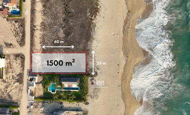 VENTA DE TERRENO FRENTE  A PLAYA PALMARITO, BAJOS DE CHILA, OAXACA