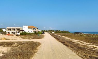 VENTA DE TERRENO FRENTE  A PLAYA PALMARITO, BAJOS DE CHILA, OAXACA