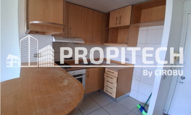 ARRIENDO DEPTO 43M2 1 HABITACION 1 BAÑO, TERRAZA, PISO 10, METRO PARQUE ALMAGRO