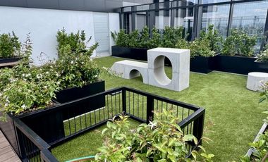 Nuevo, Muy cerca Zona Financiera, Torre Elysian en el Country Club, 1 recámara, 1.5 baños, 1 auto